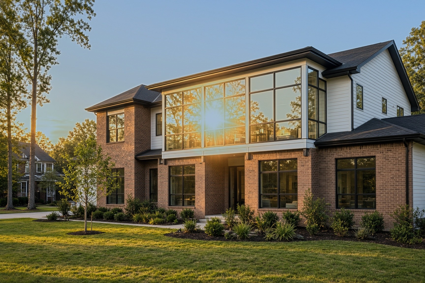 Architectural film on a west-facing home