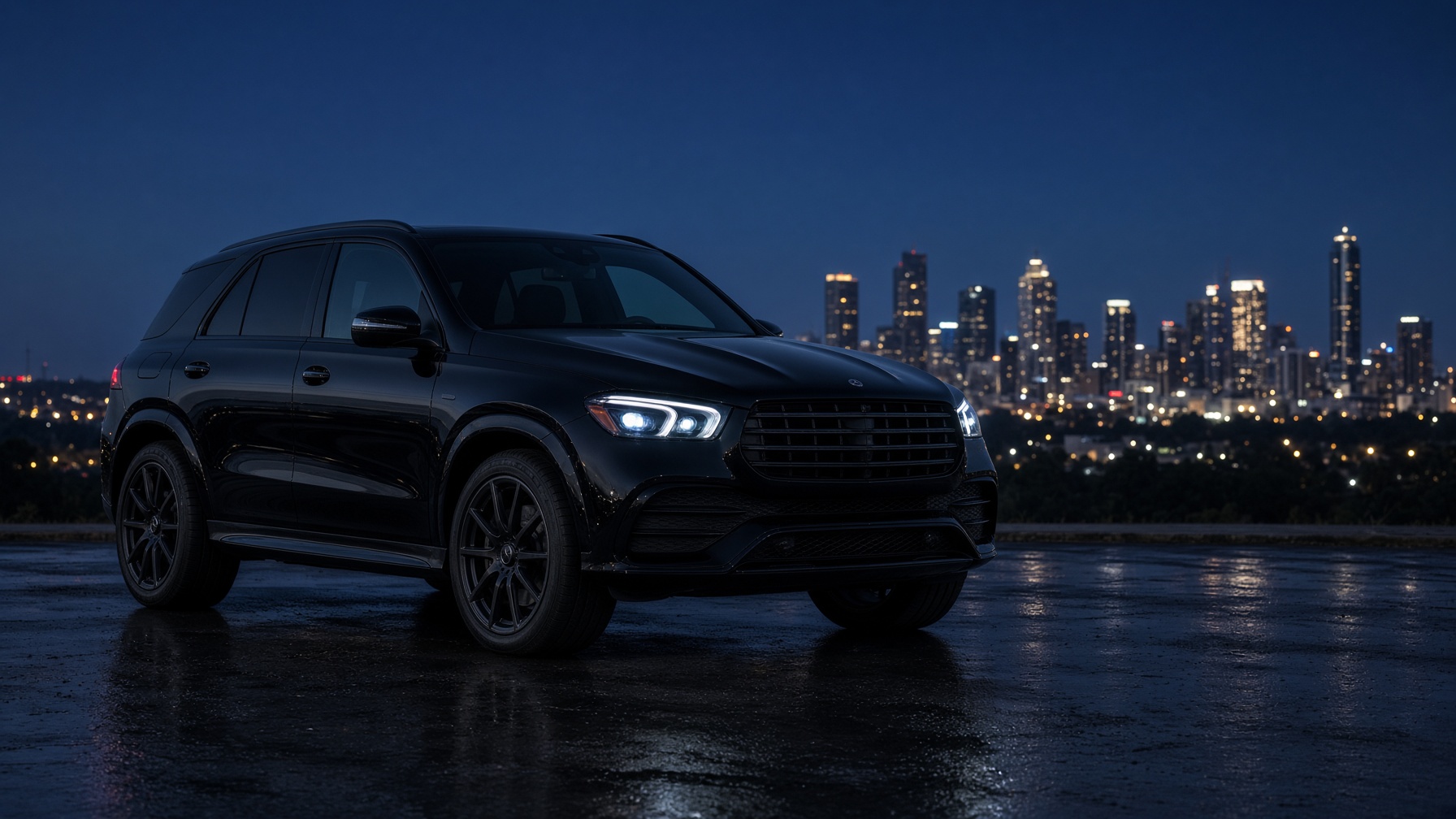 Ceramic SUV dusk