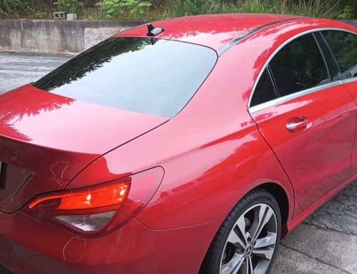Mercedes rear & sides